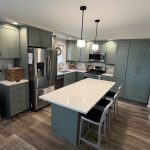 After cabinet painting by Allen Brothers in North Salt Lake